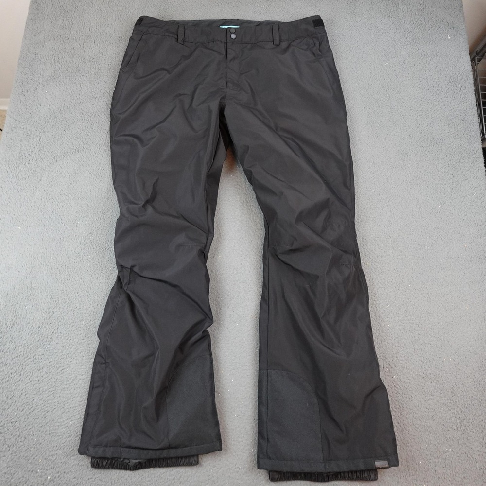 Roxy DryFlight Snow Pants Womens XL Black Insulated Waterproof Ski Snowboard